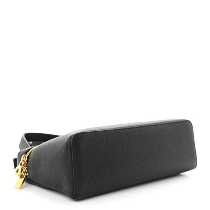 Loro Piana Grained Calfskin L19 Extra Pocket Pouch Black 4 of 9