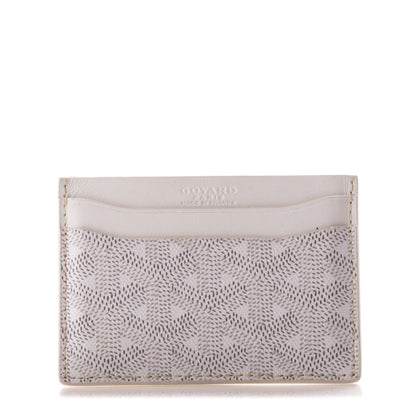 Goyard Goyardine Saint Sulpice Card Holder White 1 of 6
