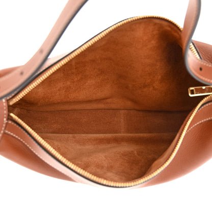 Celine Supple Calfskin Medium Romy Shoulder Bag Tan 5 of 9