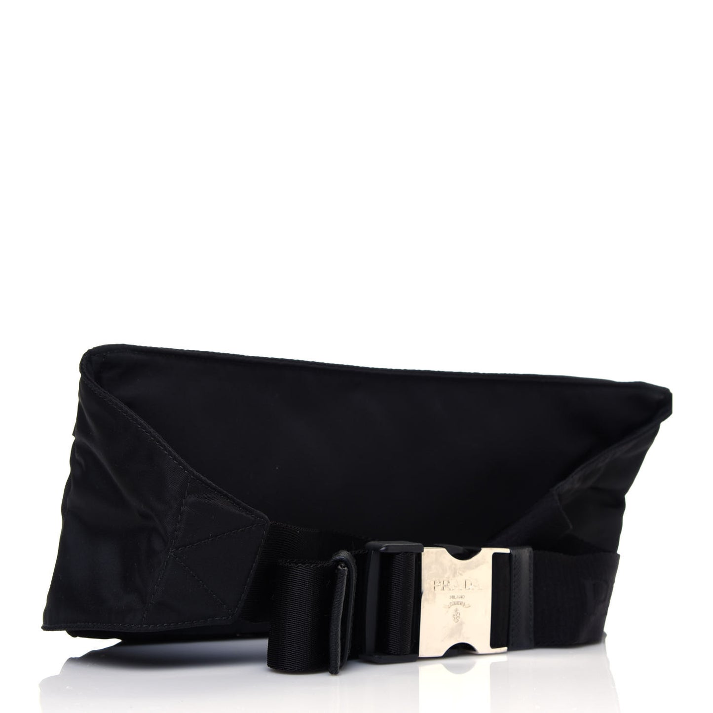 Tessuto Nylon Montagna Belt Bag Black