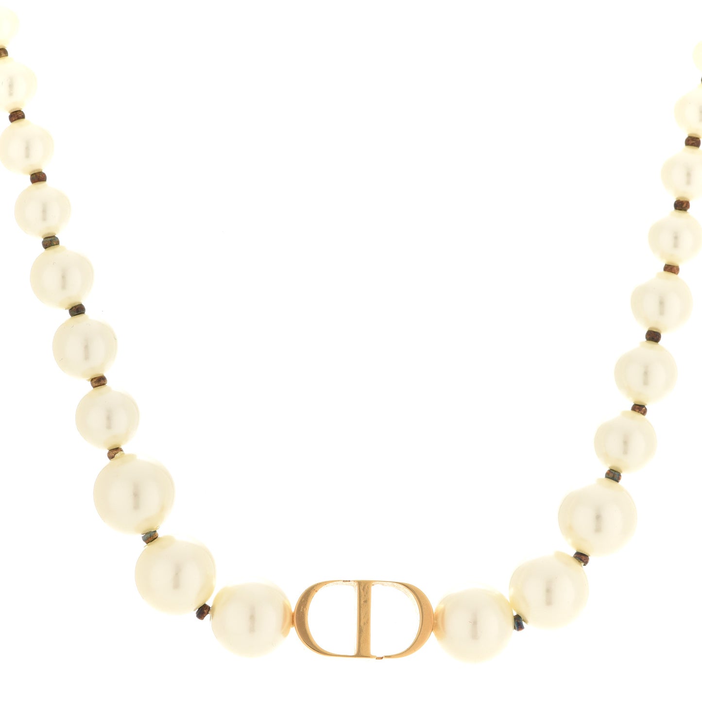 Pearl 30 Montaigne Choker Necklace Gold