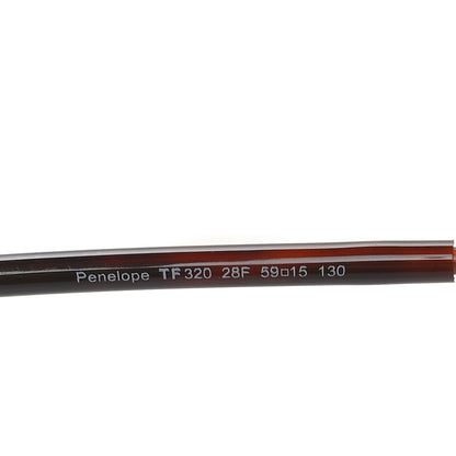 Tom Ford Penelope Vintage Round Sunglasses TF320 Brown 6 of 8