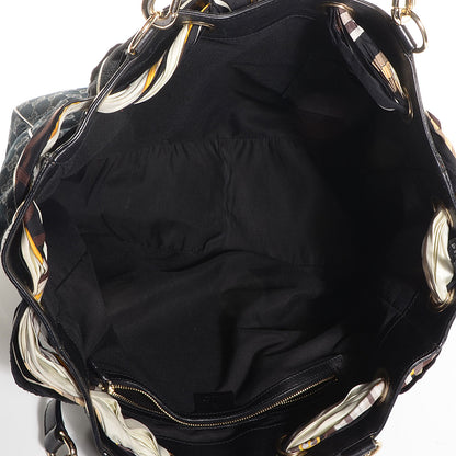 Gucci Monogram Large Positano Tote Black 9 of 10