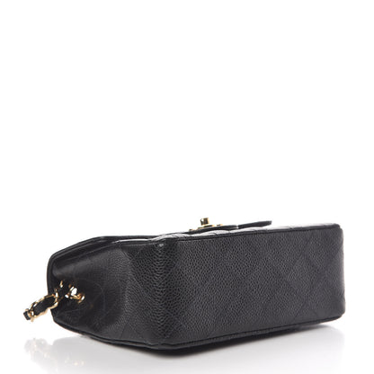 Chanel Caviar Quilted Mini Square Flap Black 4 of 11