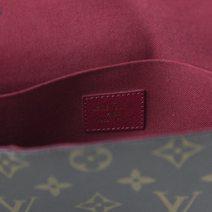 Louis Vuitton Monogram Pochette Felicie Chain Wallet Fuchsia 9 of 11