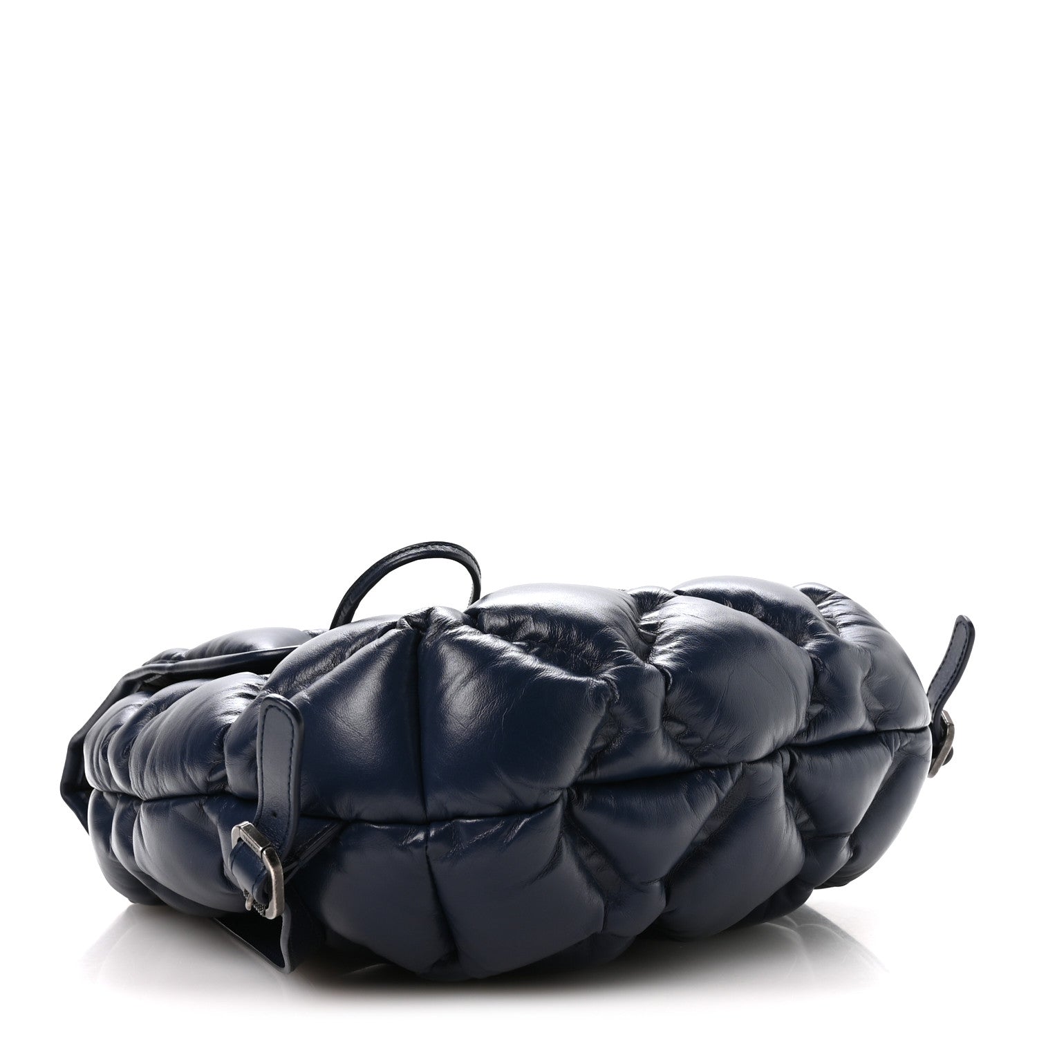 Chanel Calfskin Quilted Chesterfield Backpack Blue 5 of 11