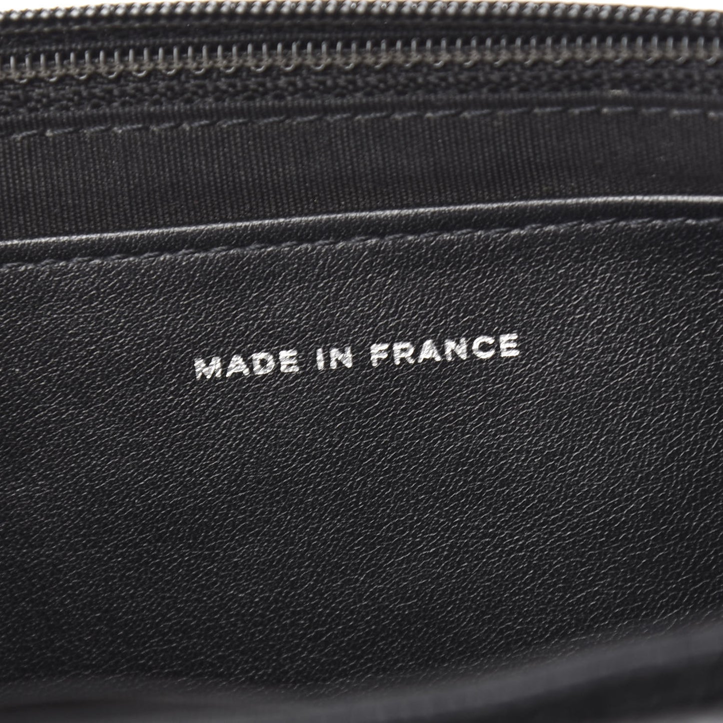 Caviar Half Moon Wallet On Chain WOC Black