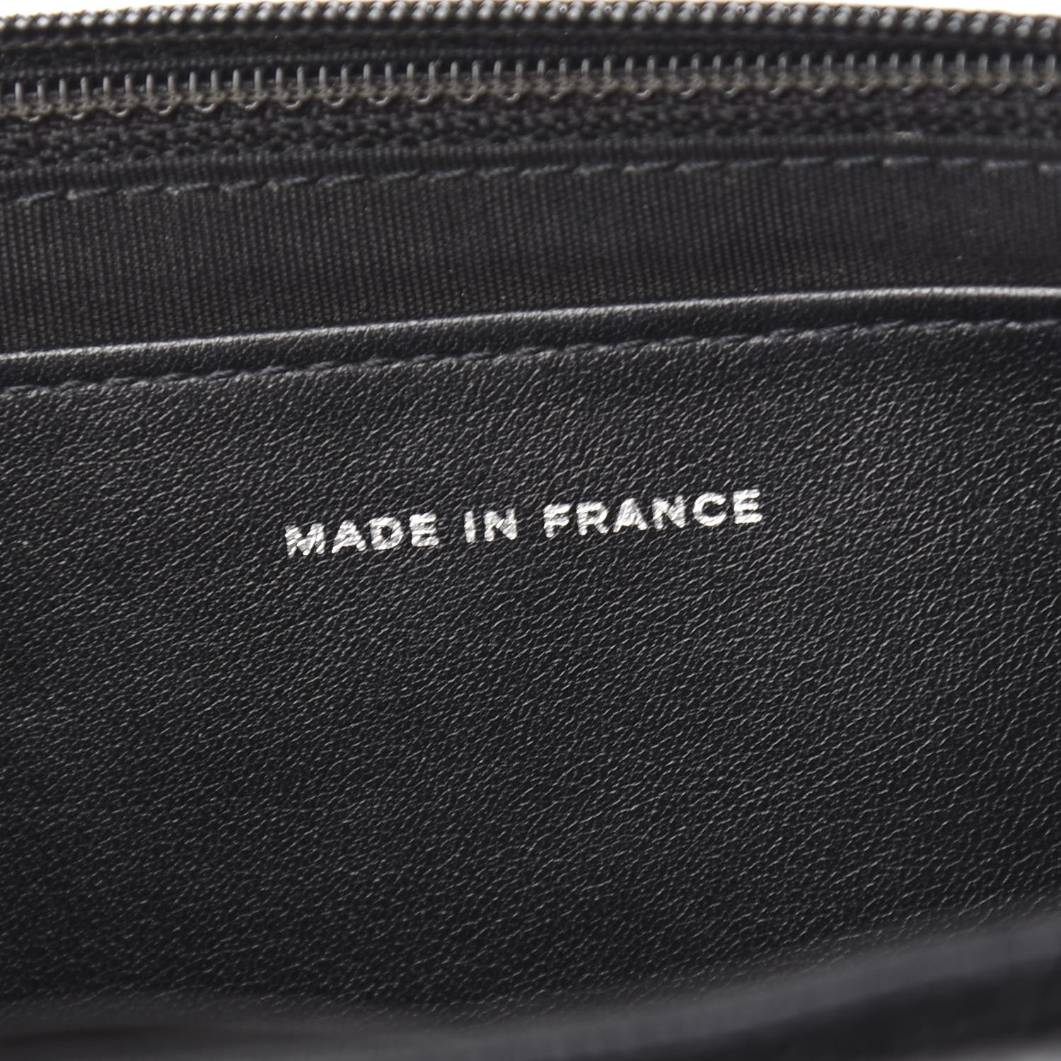 Chanel Caviar Half Moon Wallet On Chain WOC Black 6 of 9