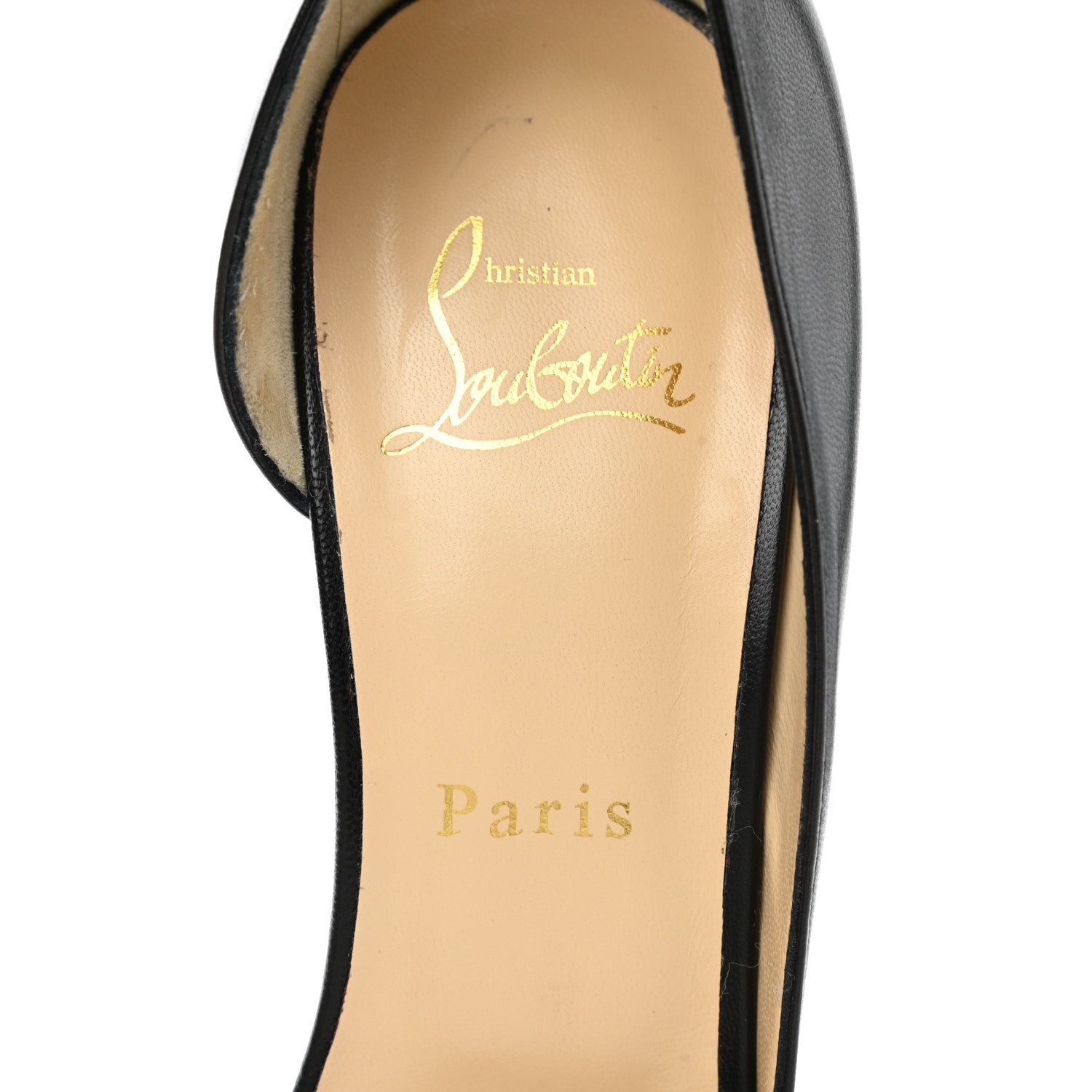 Christian Louboutin Shiny Nappa Iriza 100 Pumps 39 Black 7 of 8