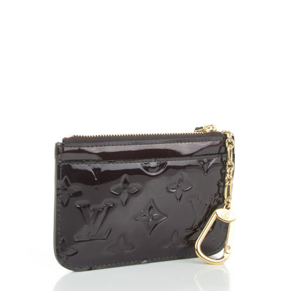 Louis Vuitton Vernis Key Pouch Amarante 5 of 9