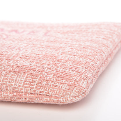 Chanel Canvas Small Deauville Pouch Pink 6 of 10