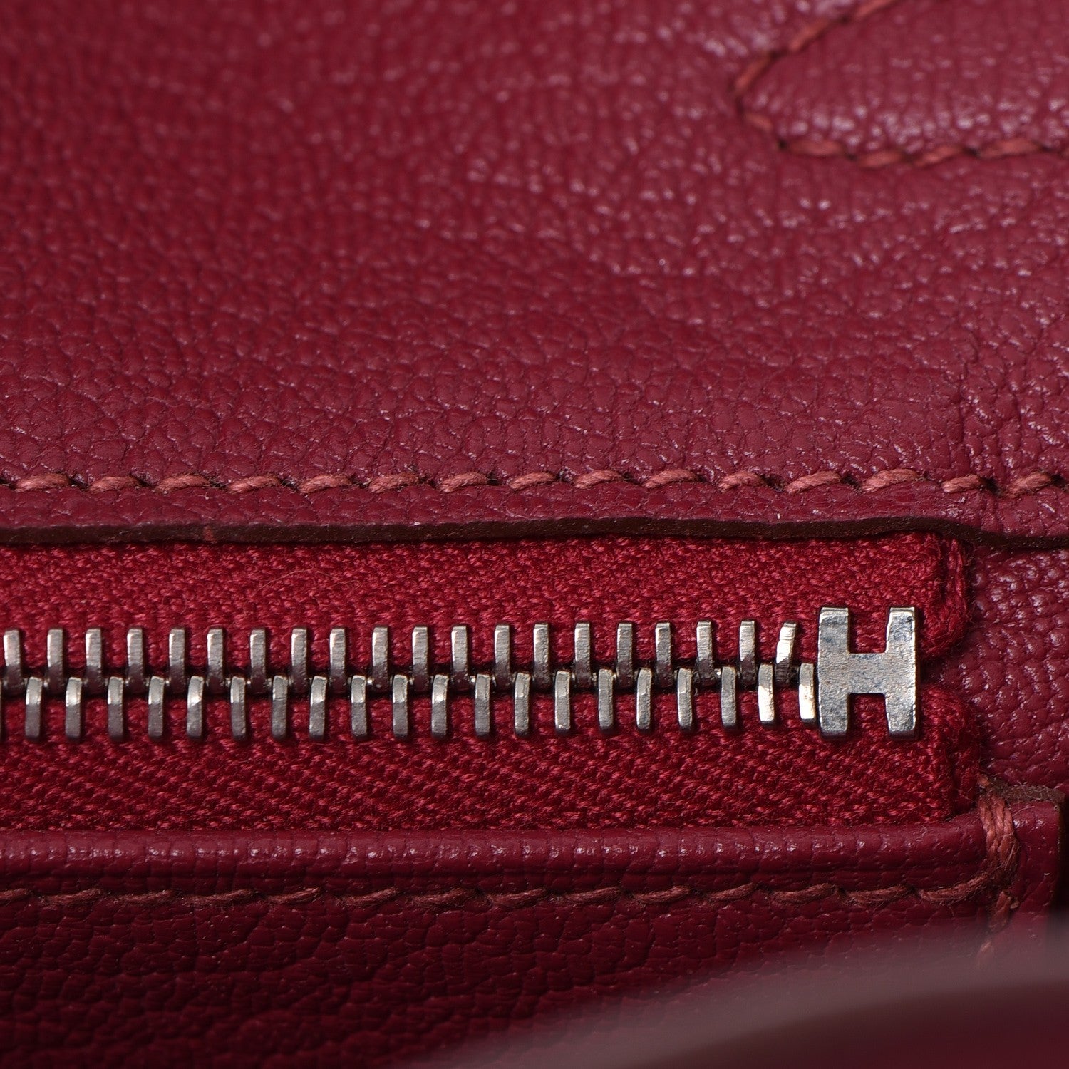 Hermes Togo Birkin 25 Rubis 21 of 36