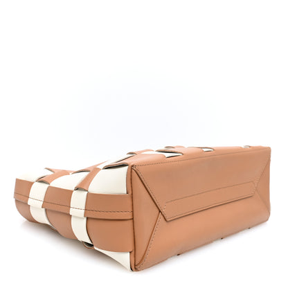3.1 Phillip Lim Calfskin Odita Lattice Pouch Camel White 4 of 9