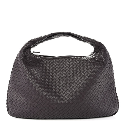 Bottega Veneta Nappa Intrecciato Large Veneta Hobo Ebano 1 of 11