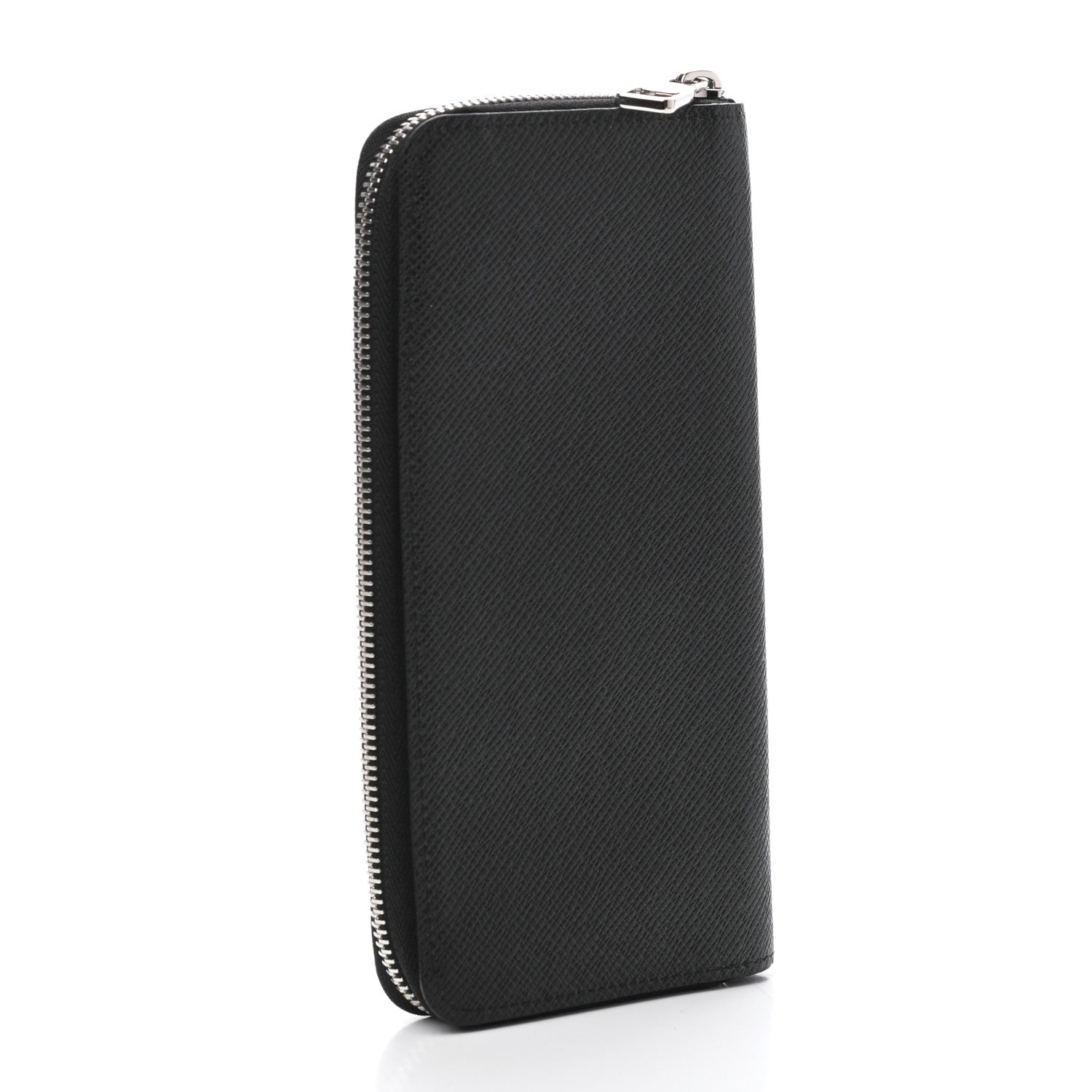 Louis Vuitton Taiga Vertical Zippy Wallet Black 2 of 4