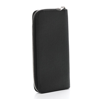 Louis Vuitton Taiga Vertical Zippy Wallet Black 2 of 4