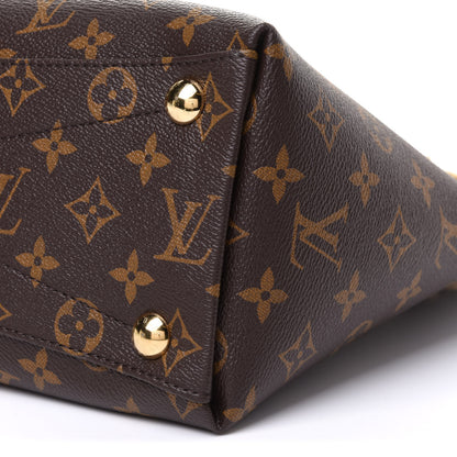 Louis Vuitton Monogram V Tote MM Black 11 of 12