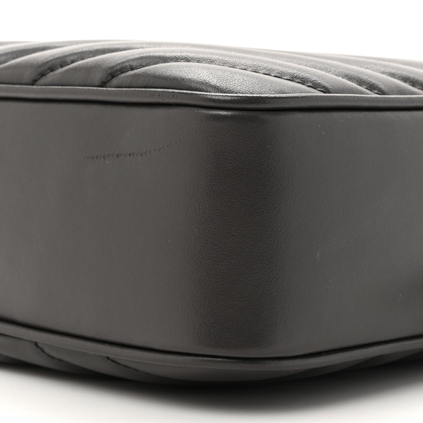 Calfskin Matelasse Monogram Lou Camera Bag Dark Smog