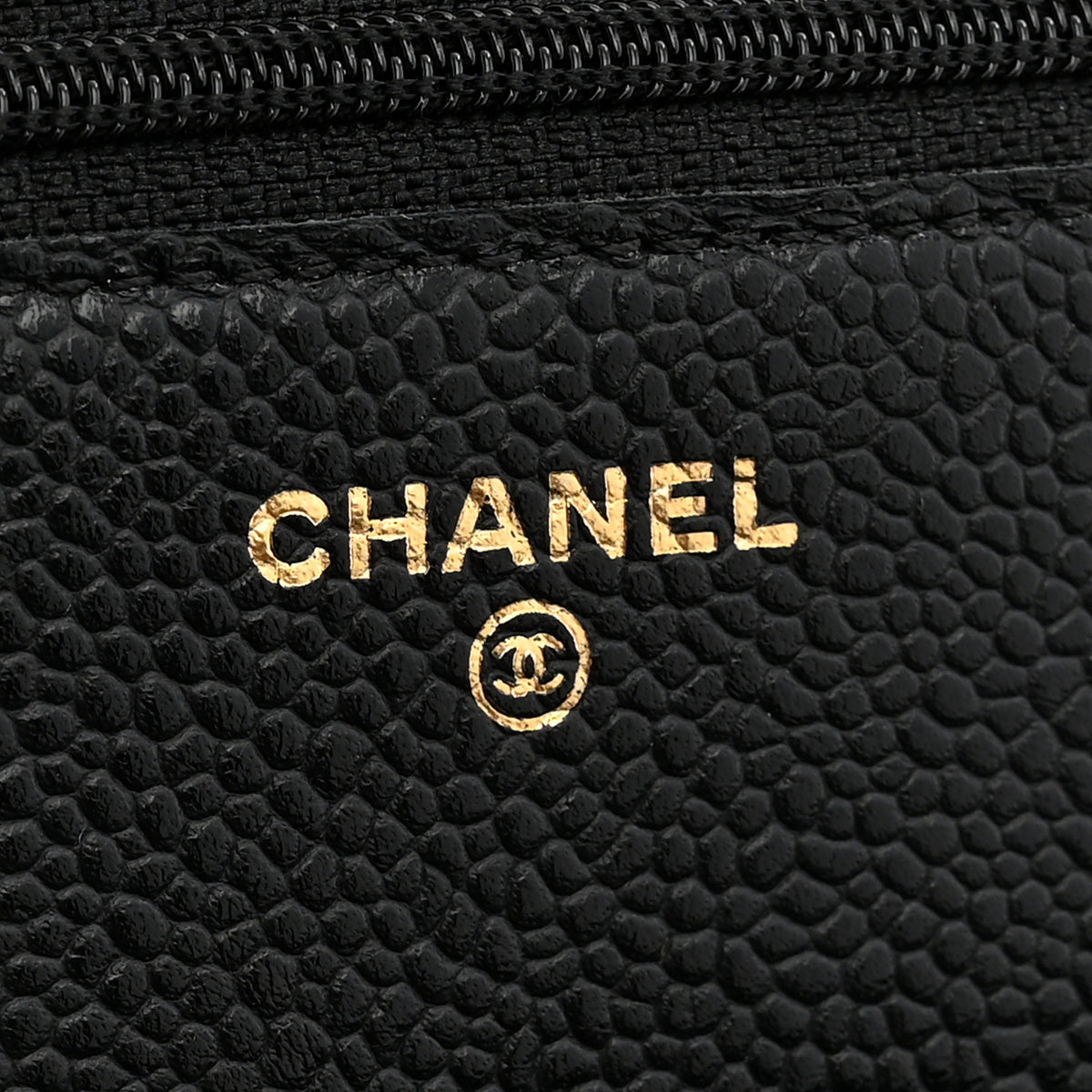 Chanel Caviar Quilted Wallet on Chain WOC Black 6 of 12
