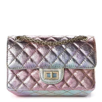 Chanel Metallic Goatskin Quilted Mini 2.55 Reissue Flap Multicolor 1 of 10