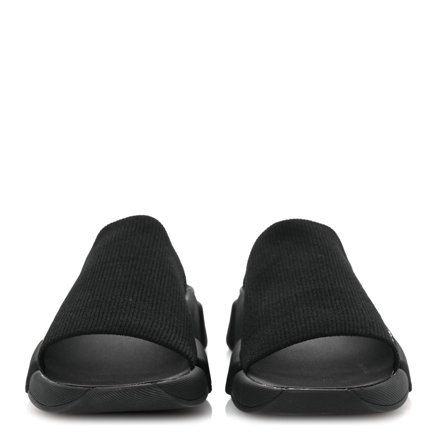 Technical 3D Recycled Knit Womens Speed 2.0 Slide Sandals 39 Black