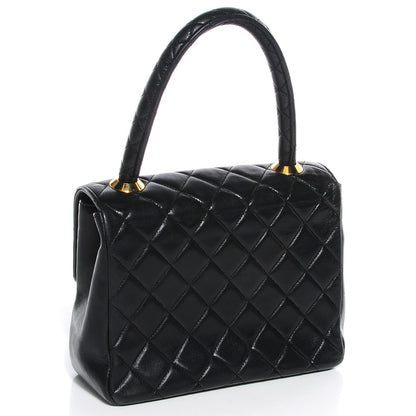 Chanel Lambskin Small Kelly Flap Bag Black 3 of 9