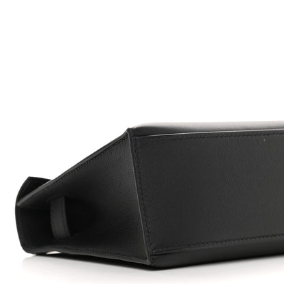 Hermes Swift Kelly Pochette Clutch Black 8 of 9