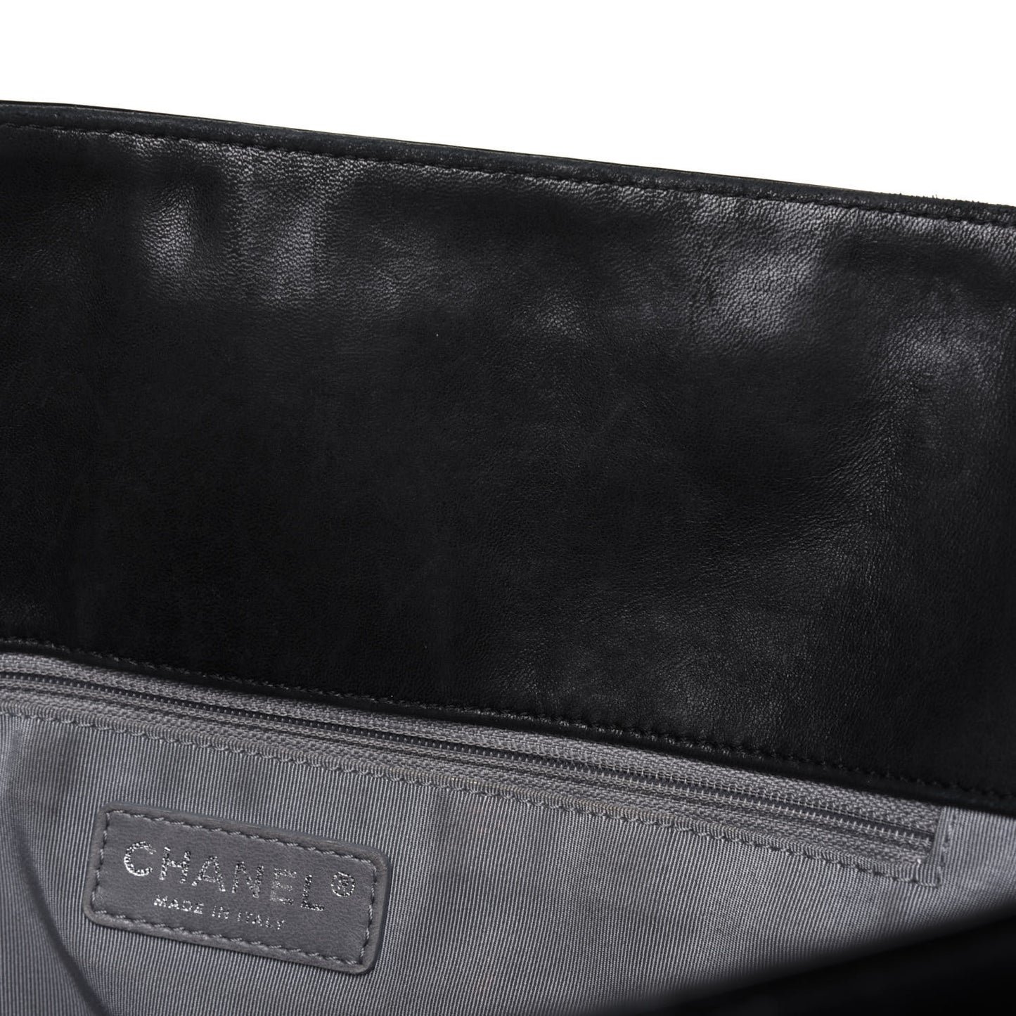 Vinyl XL Lipstick Tote Black