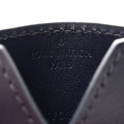 Louis Vuitton Calfskin Paris Olympics Card Holder Navy 5 of 7