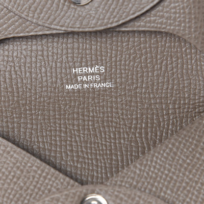 Hermes Epsom Bastia Coin Purse Etoupe 5 of 7
