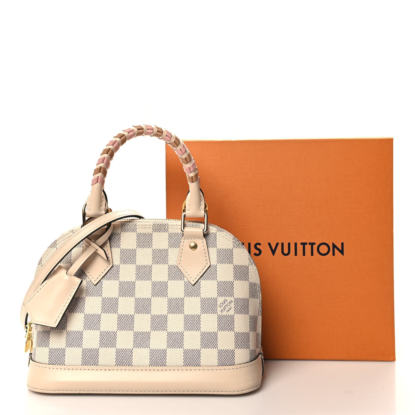 Damier Azur Braided Alma BB
