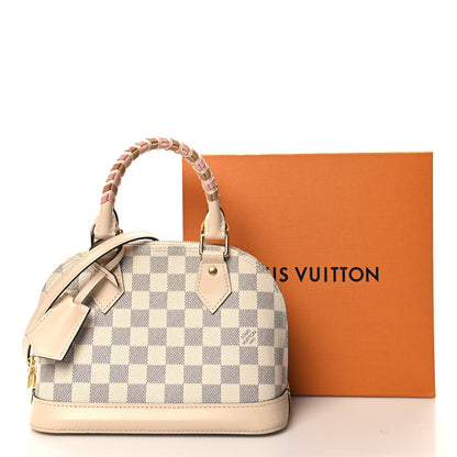Louis Vuitton Damier Azur Braided Alma BB 12 of 12