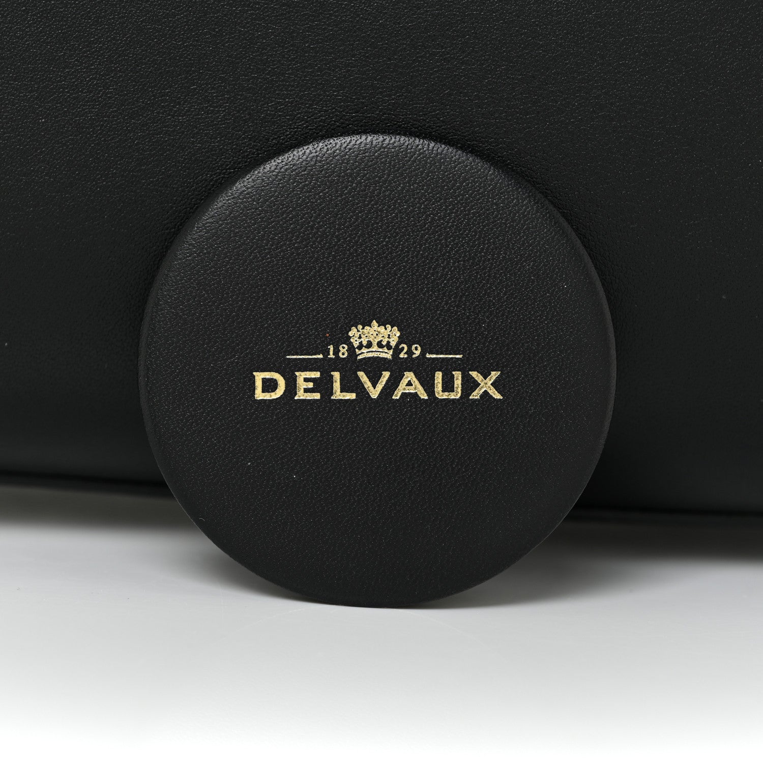 Delvaux Calfskin MM Tempete Satchel Black 17 of 22