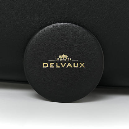 Delvaux Calfskin MM Tempete Satchel Black 17 of 22