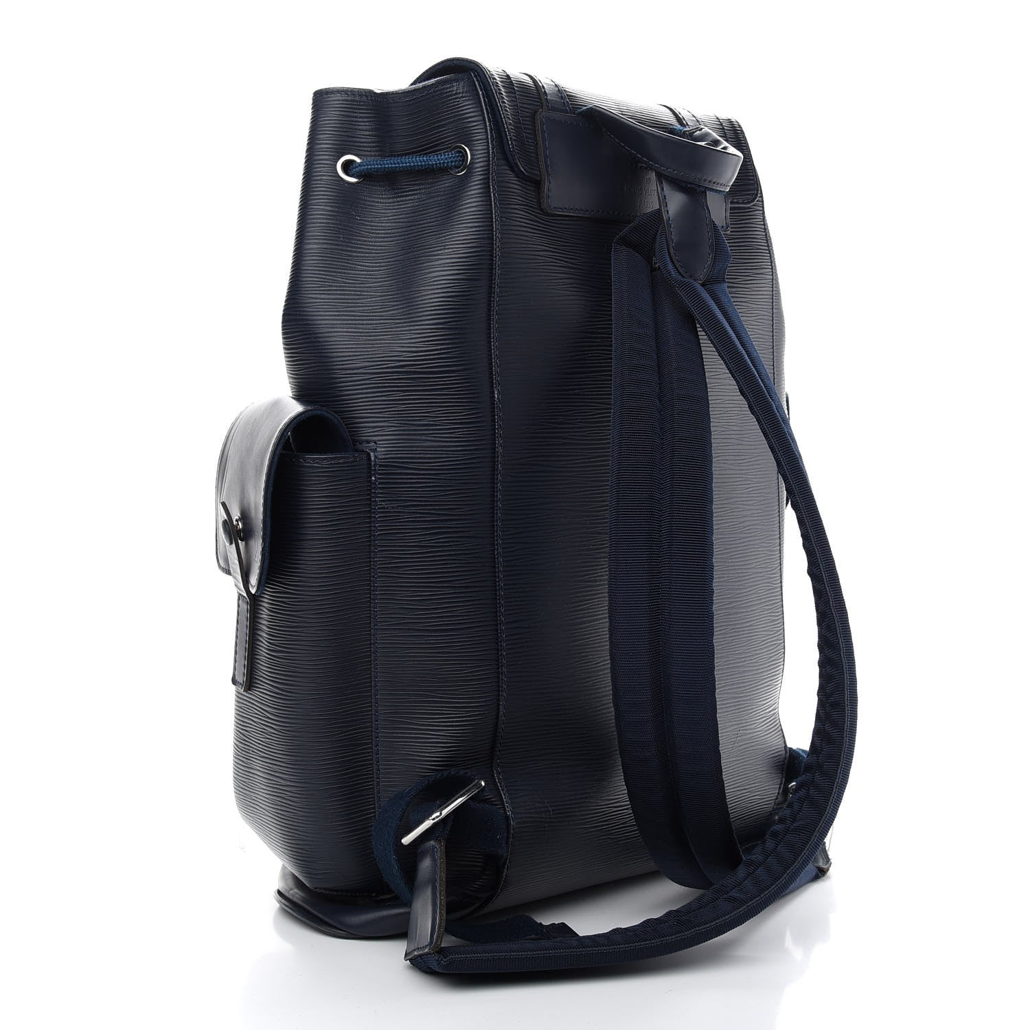 Louis Vuitton Epi Christopher Backpack PM Marine 3 of 16