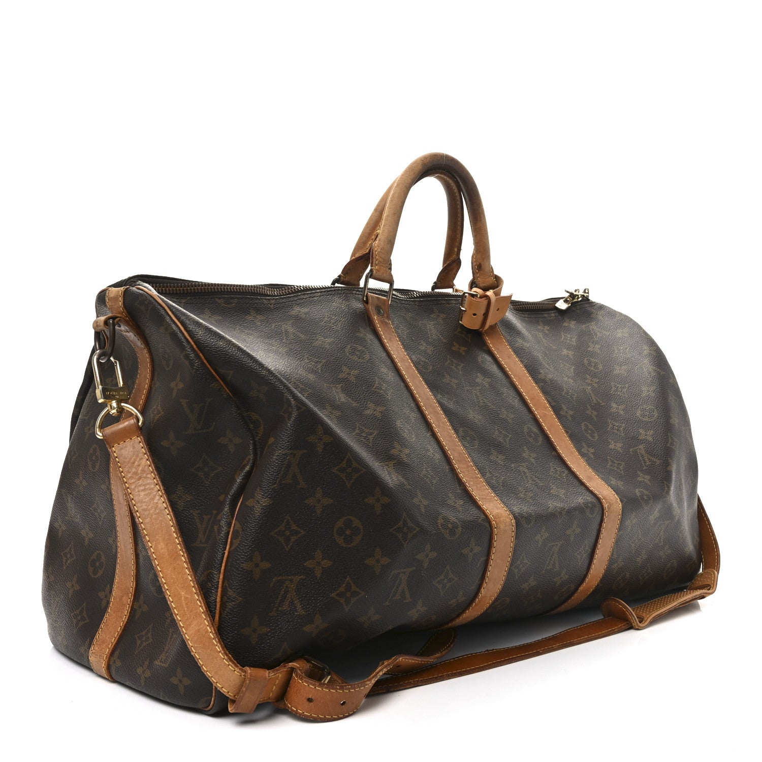 Louis Vuitton Monogram Keepall Bandouliere 55 2 of 13