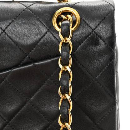 Chanel Lambskin Quilted Small Double Flap Black 15 of 16