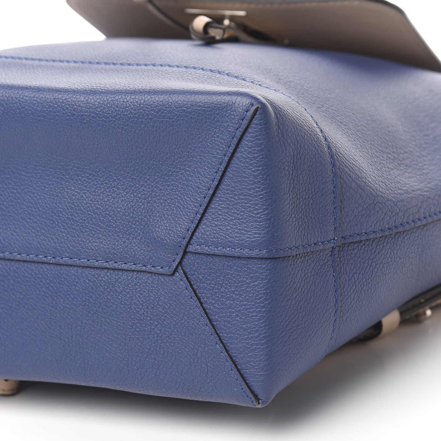 Louis Vuitton Calfskin Lockme Backpack Denim 9 of 9