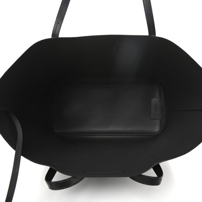 Givenchy Smooth Calfskin Wing Logo Shopper Tote Black White 6 of 9