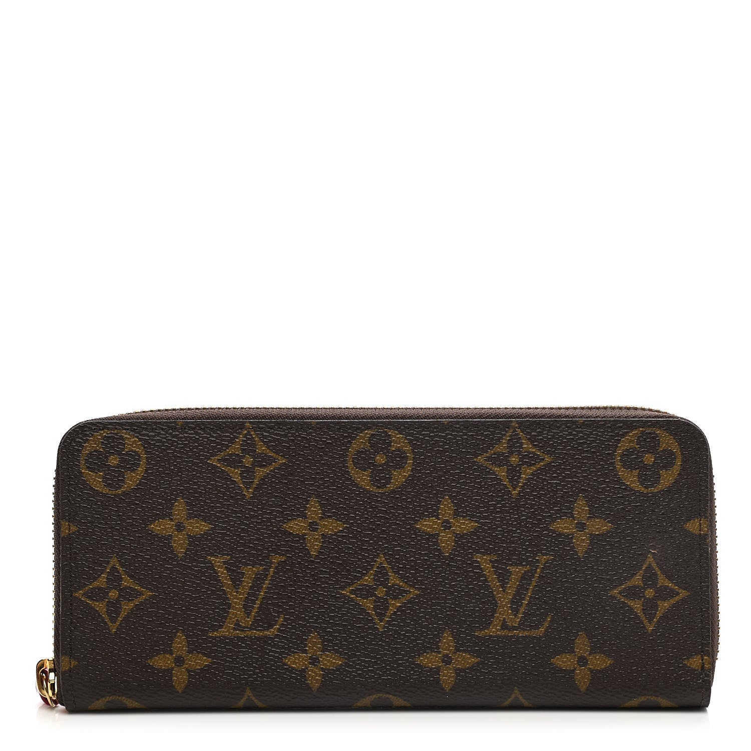 Louis Vuitton Monogram Clemence Wallet Fuchsia 1 of 7