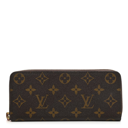 Louis Vuitton Monogram Clemence Wallet Fuchsia 1 of 7