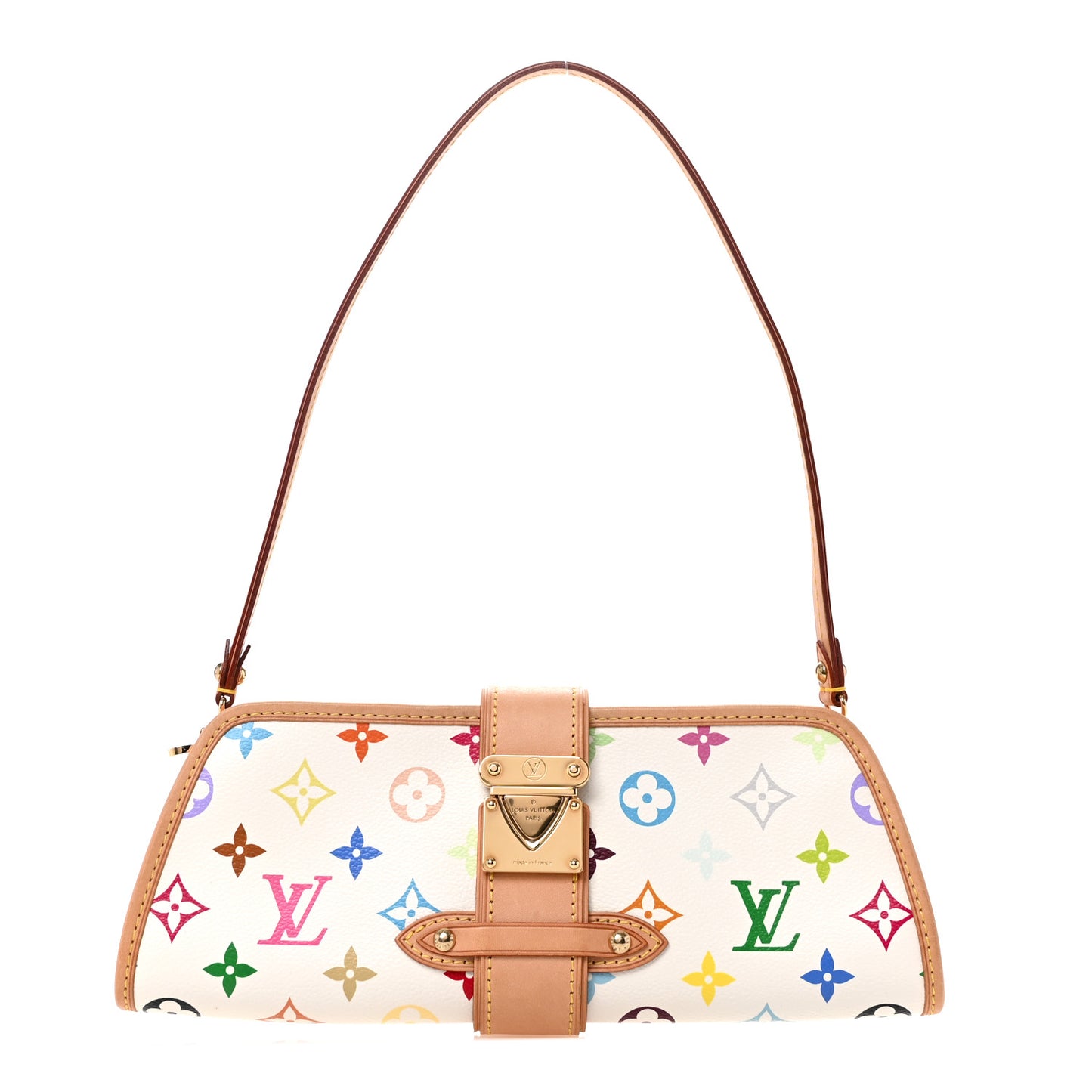 Monogram Multicolor Shirley White