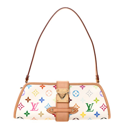Louis Vuitton Monogram Multicolor Shirley White 1 of 11