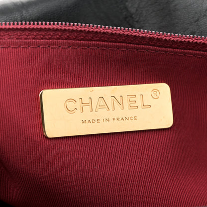 Chanel Goatskin Quilted Large Chanel 19 Flap Black 6 of 11