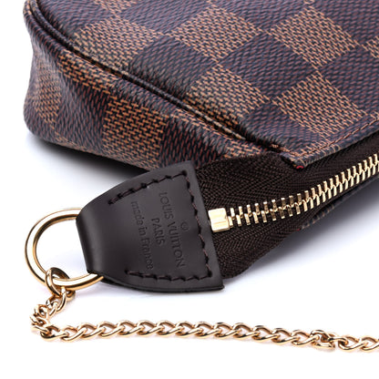 Louis Vuitton Damier Ebene Mini Pochette Accessories 4 of 4