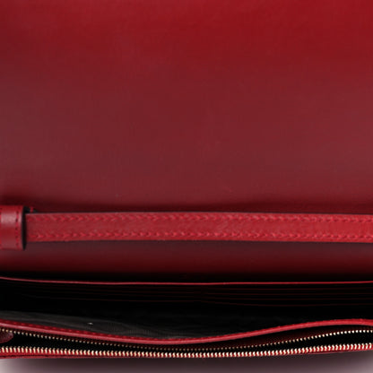 Gucci Microguccissima Crossbody Wallet Red 5 of 9