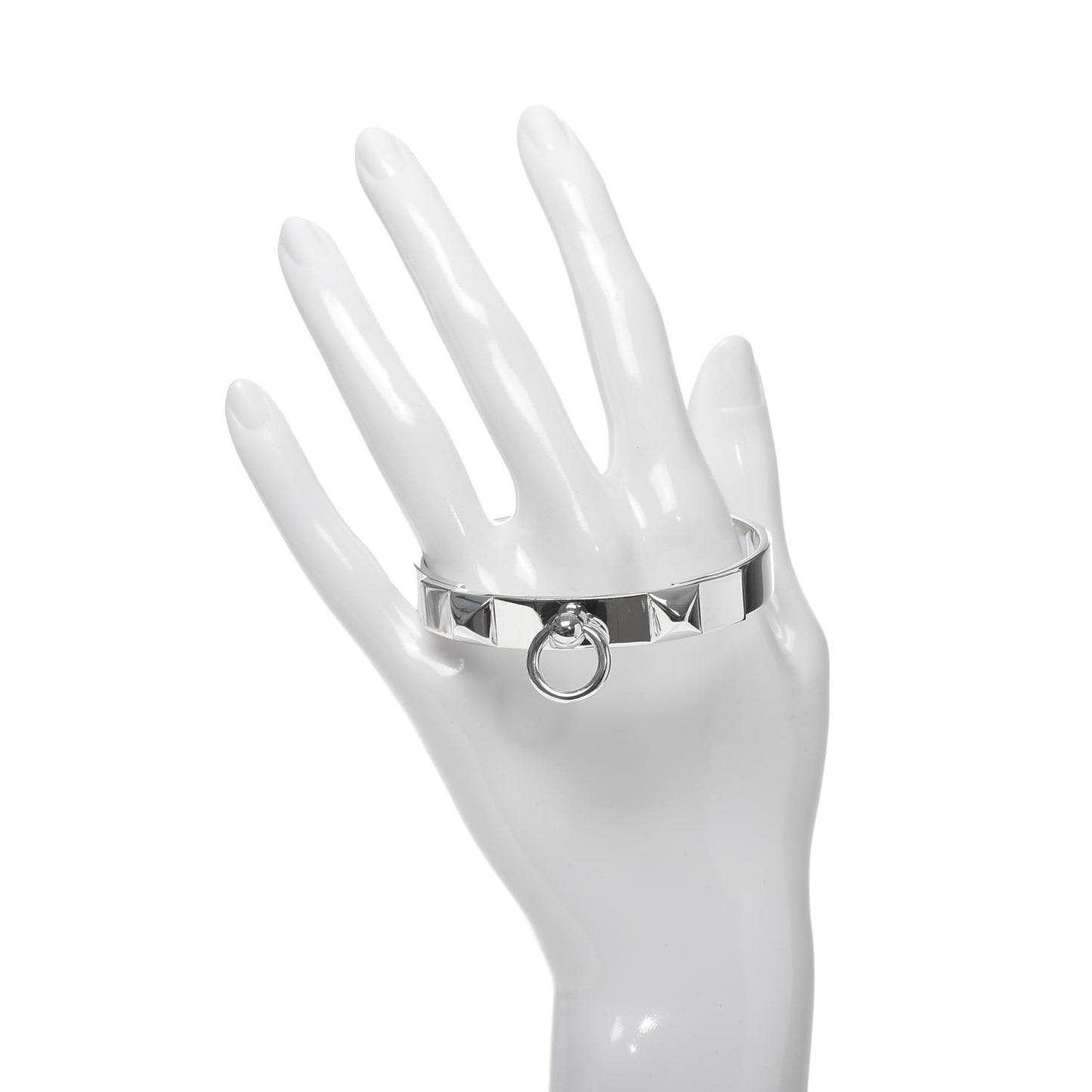 Sterling Silver PM Collier De Chien Bracelet LG