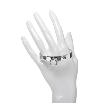 Hermes Sterling Silver PM Collier De Chien Bracelet LG 2 of 5
