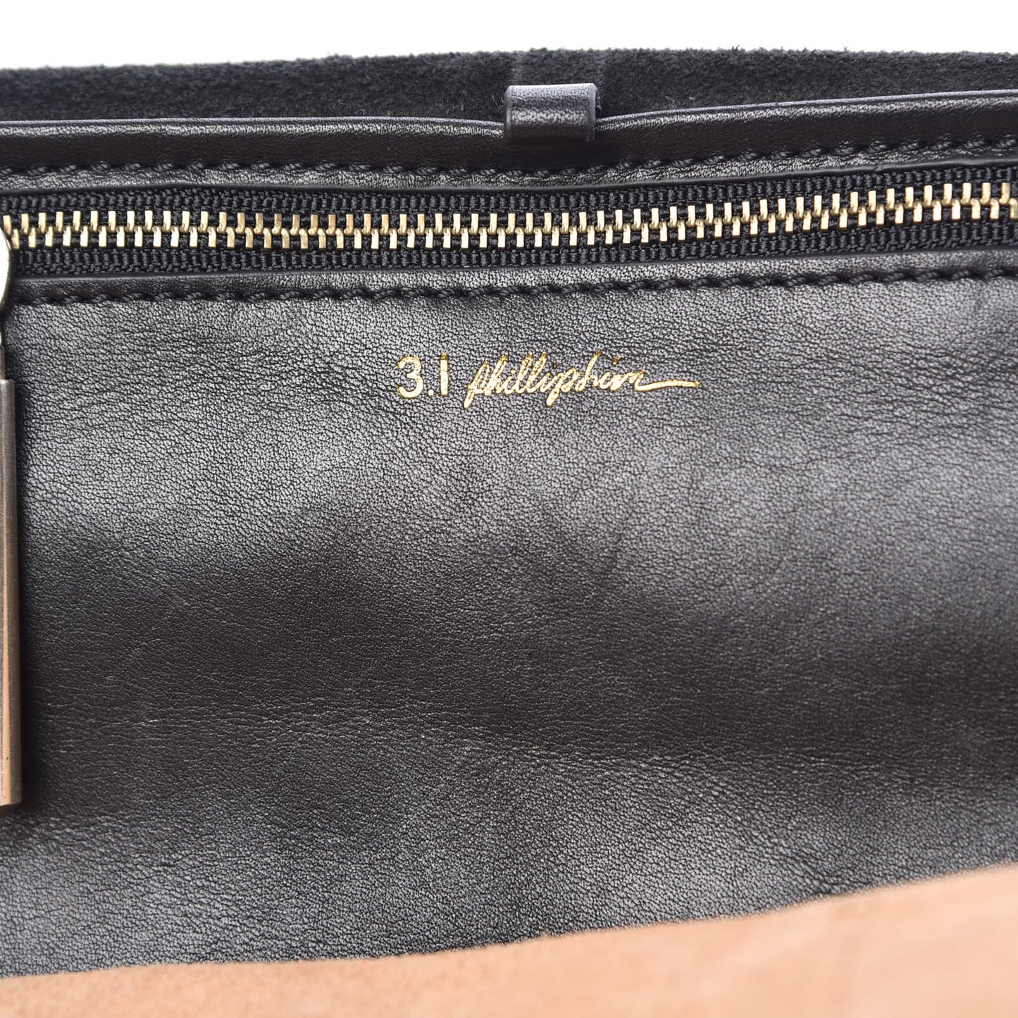 3.1 Calfskin 31 Hour Bag Black Nude