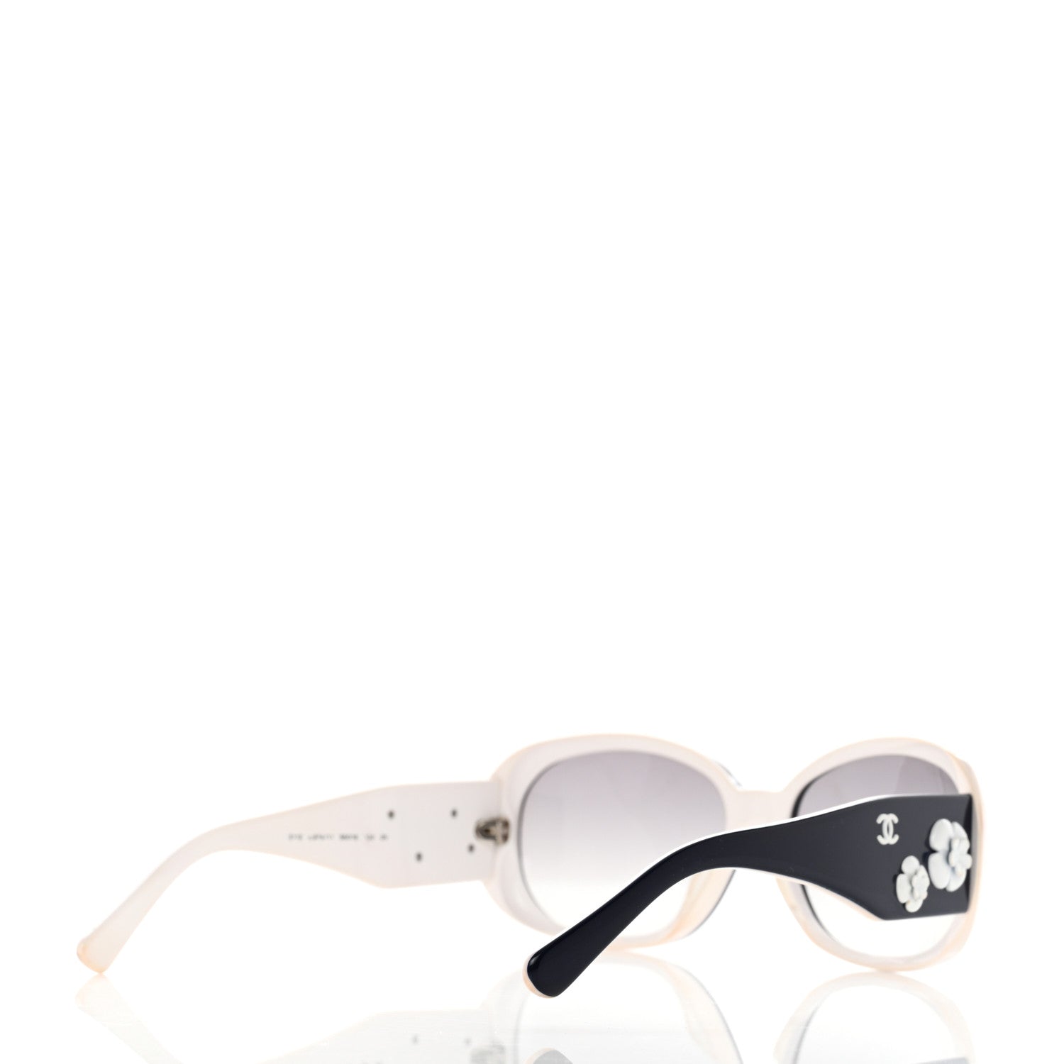 Chanel Camellia CC Sunglasses 5113 Blue White 4 of 9
